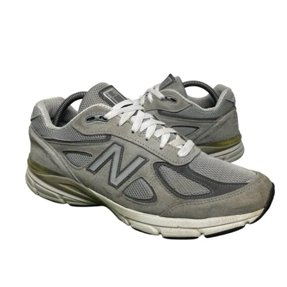 New Balance 990v4 Suede Gray Mens Athletic Running Shoes Size 9 D M990GL4 - Picture 1 of 8